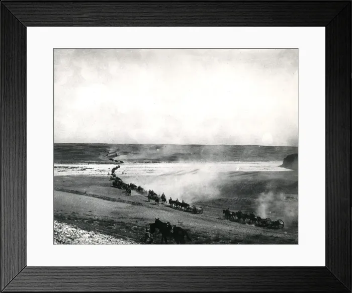 Framed Print : British reconnaissance at Wadi Saba, Palestine, WW1 Framed Print : British reconnaissance at Wadi Saba, Palestine, WW1