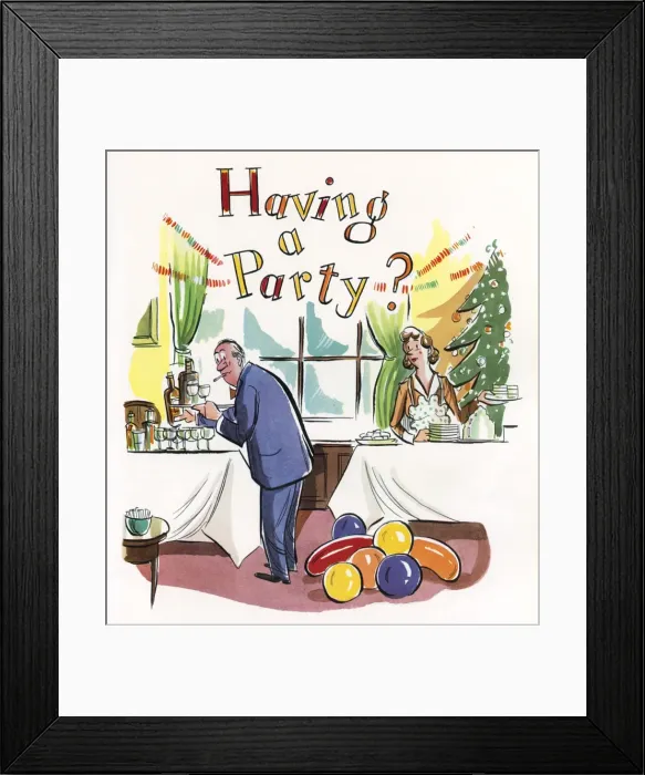 Framed Print : Having a Party? Framed Print : Having a Party?