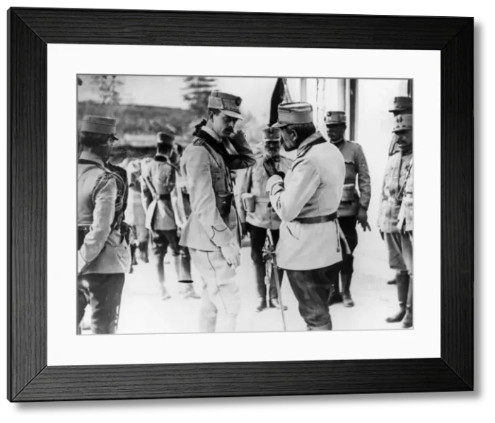 Framed Print : Prince Carol of Romania in uniform