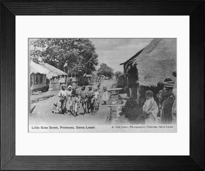 Framed Print : Sierra Leone - Freetown Framed Print : Sierra Leone - Freetown