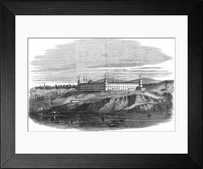 Framed Print : Barracks at Scutari, 1855 Framed Print : Barracks at Scutari, 1855