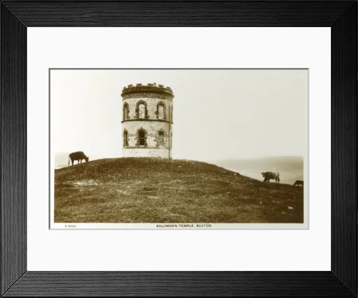 Framed Print : Solomons Temple, Buxton - Derbyshire Framed Print : Solomons Temple, Buxton - Derbyshire