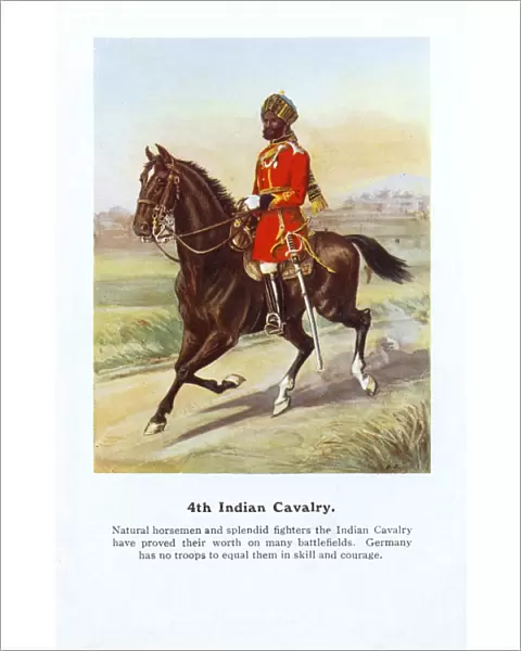 4th Indian Cavalry - WW1