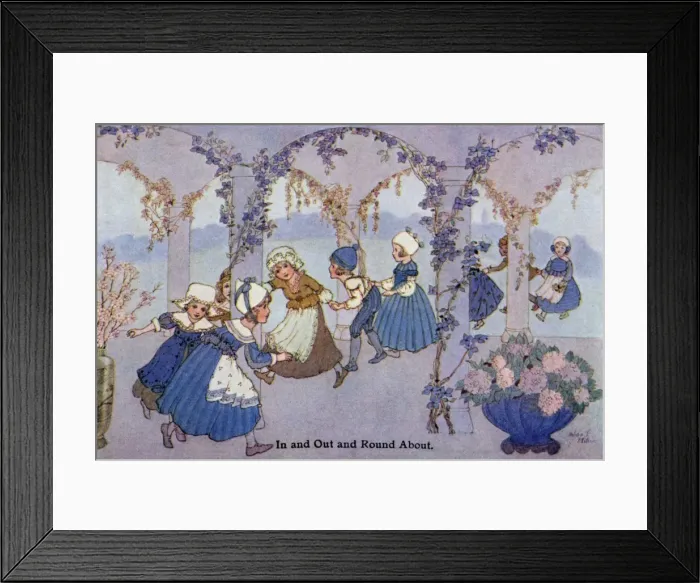 Framed Print : H Miller. In & out & round about Framed Print : H Miller. In & out & round about