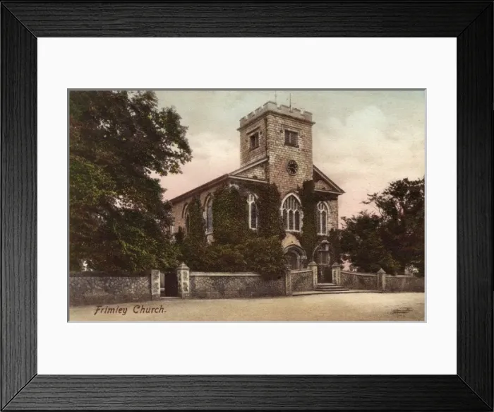 Framed Print : Frimley Church, Surrey Framed Print : Frimley Church, Surrey