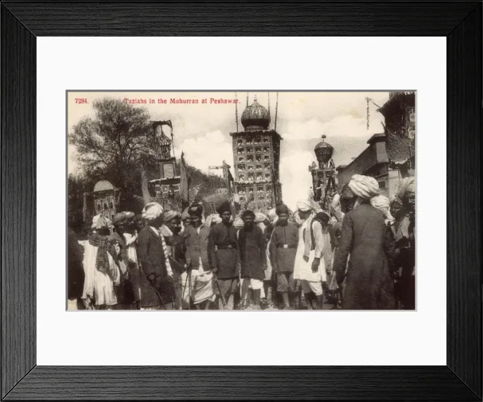 Framed Print : Peshawar - 10th Day of Muharram Framed Print : Peshawar - 10th Day of Muharram