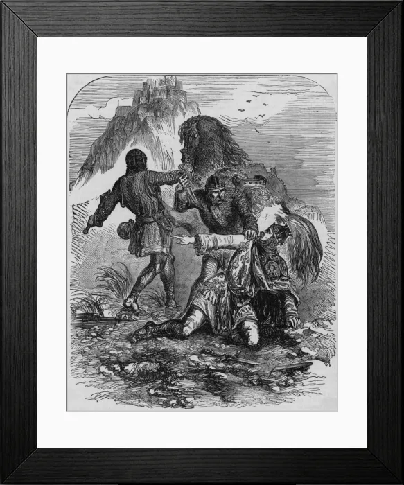 Framed Print : William II almost killed Framed Print : William II almost killed