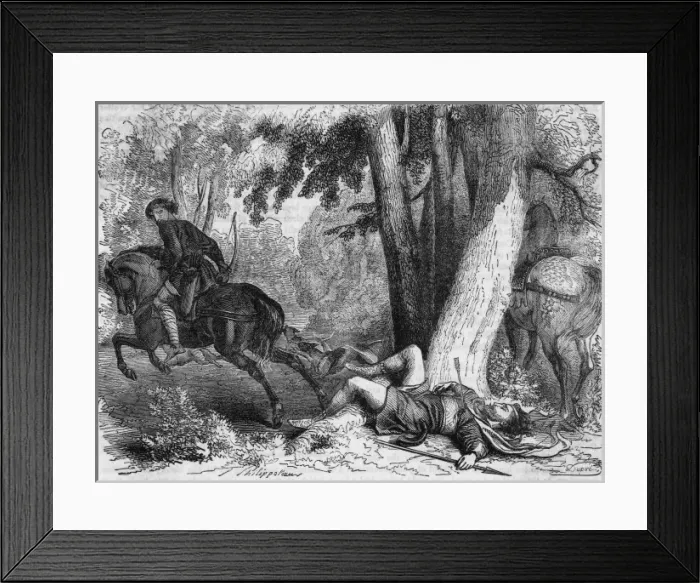 Framed Print : Death of William Rufus Framed Print : Death of William Rufus