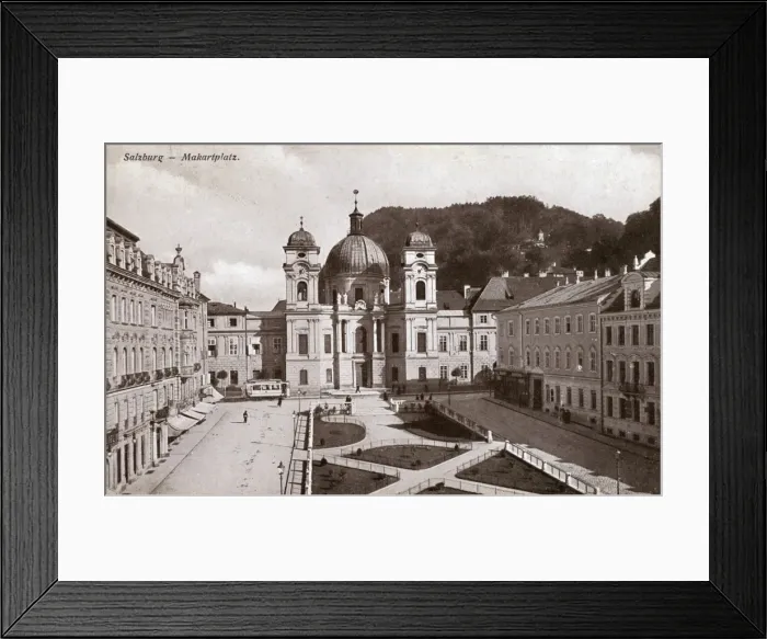 Framed Print : Austria - Salzburg - Makartplatz Framed Print : Austria - Salzburg - Makartplatz