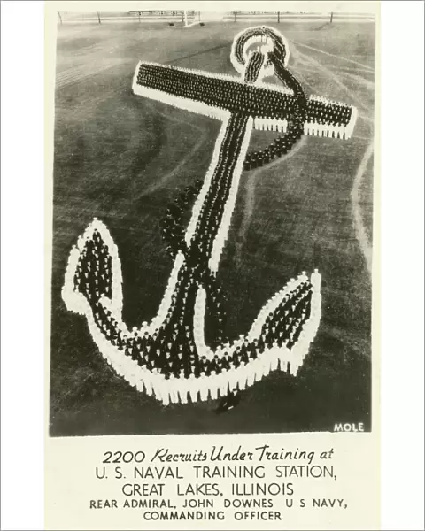 Promotional Recruitment card for the U. S. Navy