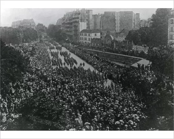 American troops in Paris, WW1