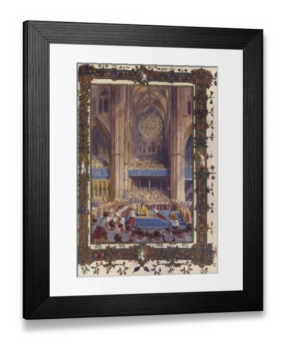 Framed Print : Scan 2. ILN Coronation (Edw VIII) number - Scan 2 Framed Print : Scan 2. ILN Coronation (Edw VIII) number - Scan 2