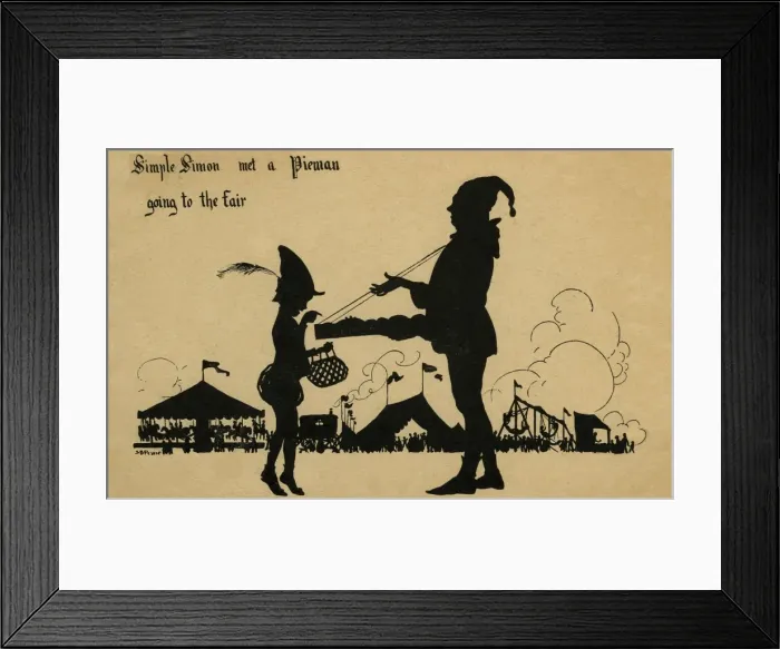Framed Print : Simple Simon Framed Print : Simple Simon
