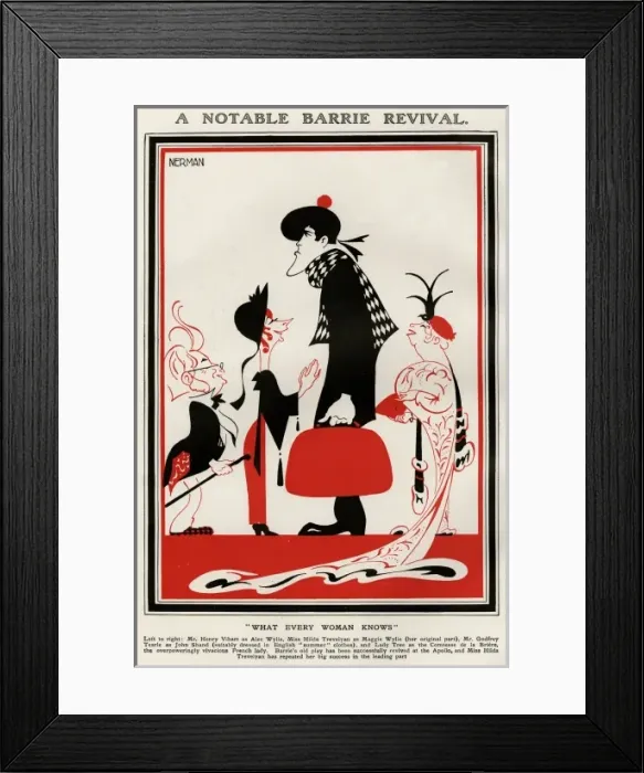 Framed Print : What Every Woman Knows by Nerman Framed Print : What Every Woman Knows by Nerman