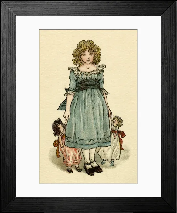 Framed Print : Frontispiece design, The Queen of the Pirate Isle Framed Print : Frontispiece design, The Queen of the Pirate Isle