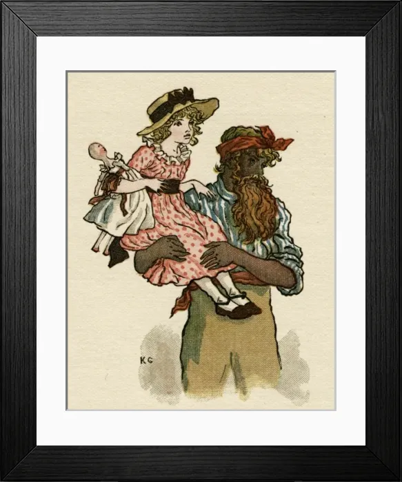 Framed Print : Illustration, The Queen of the Pirate Isle Framed Print : Illustration, The Queen of the Pirate Isle