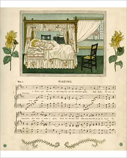 Illustration with music, Waking