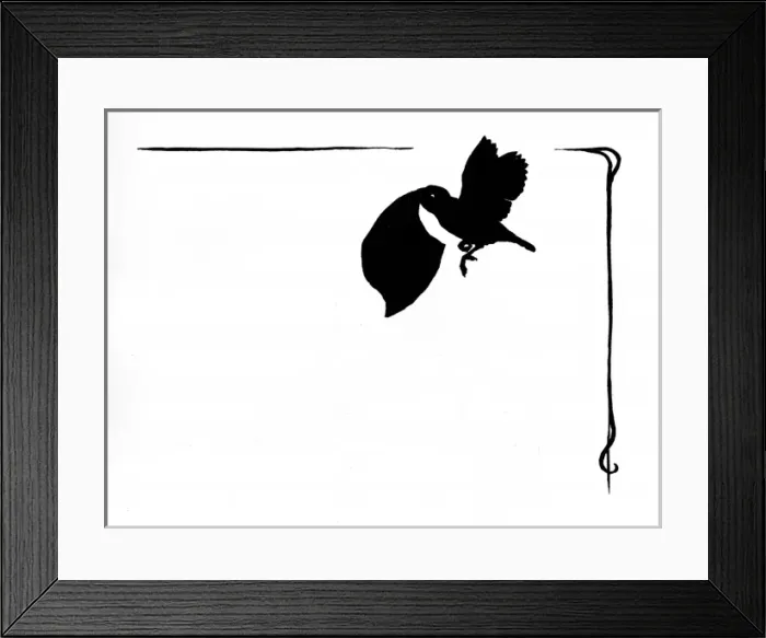 Framed Print : Jack Sparrow flies off with cricket score sheet Framed Print : Jack Sparrow flies off with cricket score sheet