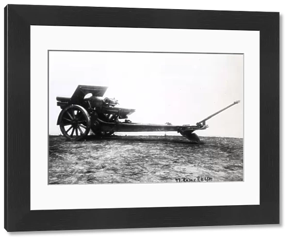 Russian 15cm Howitzer cannon, WW1