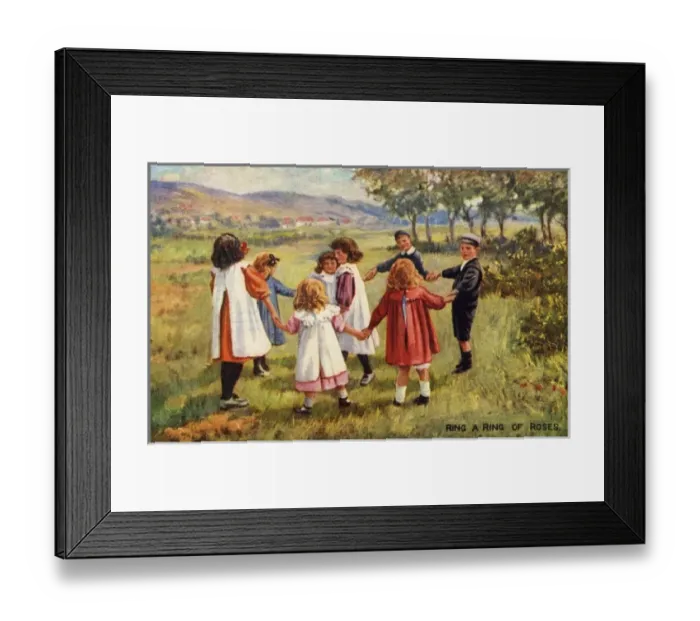Framed Print : Ring a Ring of Roses Framed Print : Ring a Ring of Roses