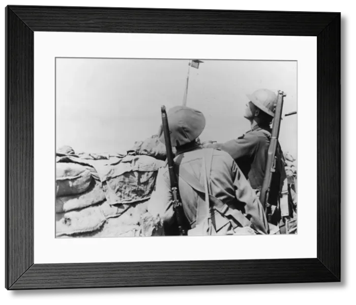Framed Print : Australian soldiers, Croix du Bac near Armentieres, WW1 Framed Print : Australian soldiers, Croix du Bac near Armentieres, WW1