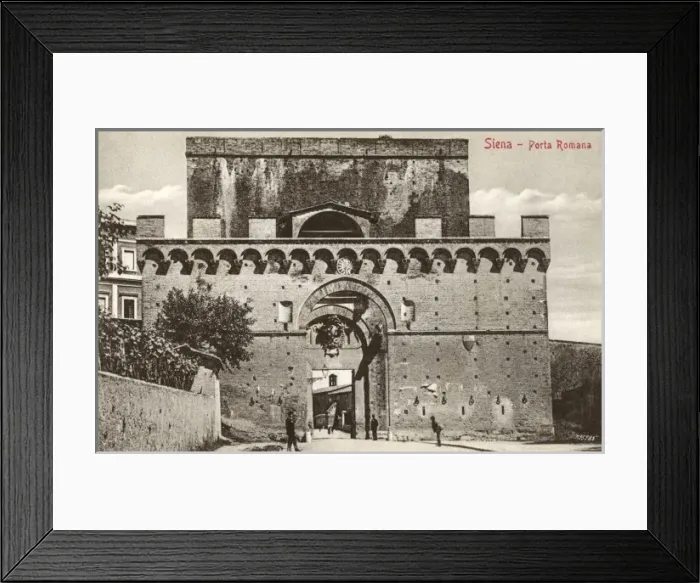 Framed Print : Siena, Italy - Roman Gate Framed Print : Siena, Italy - Roman Gate