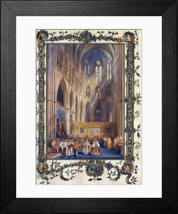 Framed Print : Scan 5. ILN Coronation (Edw VIII) number - Scan 5
