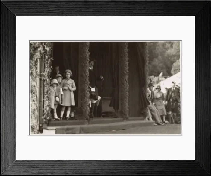Framed Print : Princess Elizabeth at the Highland Games Framed Print : Princess Elizabeth at the Highland Games