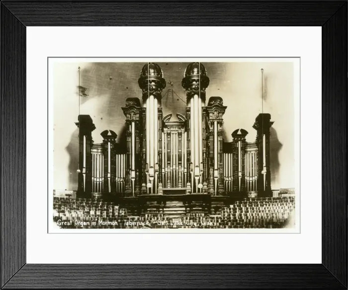 Framed Print : Great Organ in the Mormon Tabernacle - Salt Lake City Framed Print : Great Organ in the Mormon Tabernacle - Salt Lake City