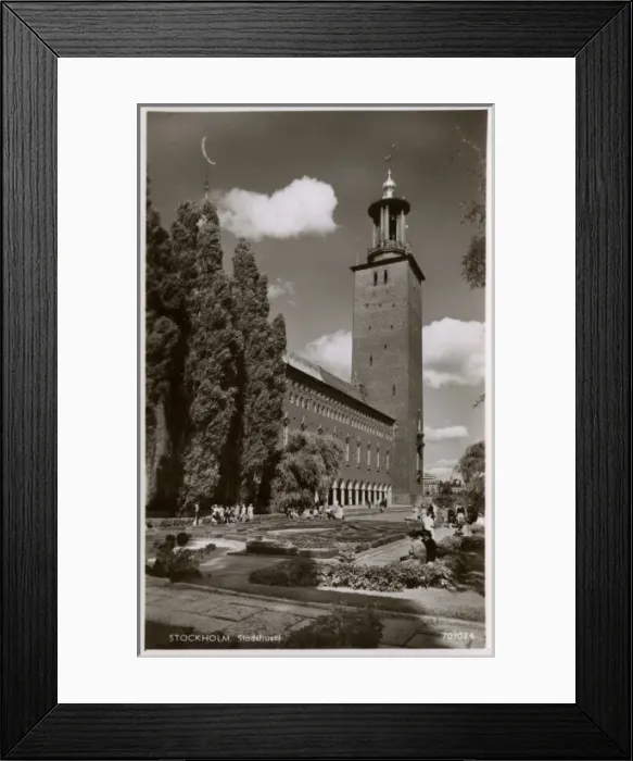 Framed Print : Stockholm, Sweden - Town Hall (Stadshuset) Framed Print : Stockholm, Sweden - Town Hall (Stadshuset)