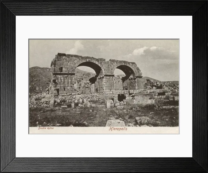Framed Print : Turkey - Hierapolis - Temple ruins Framed Print : Turkey - Hierapolis - Temple ruins
