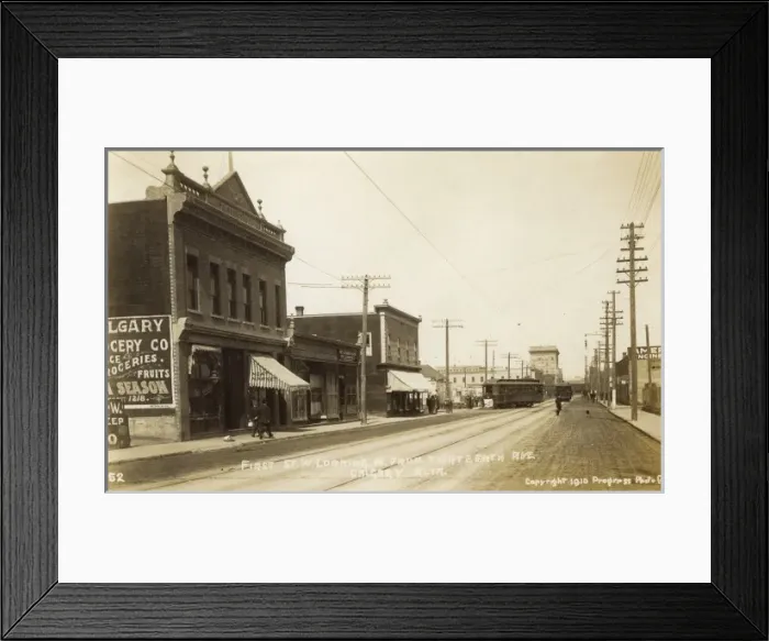 Framed Print : Calgary, Alberta, Canada Framed Print : Calgary, Alberta, Canada