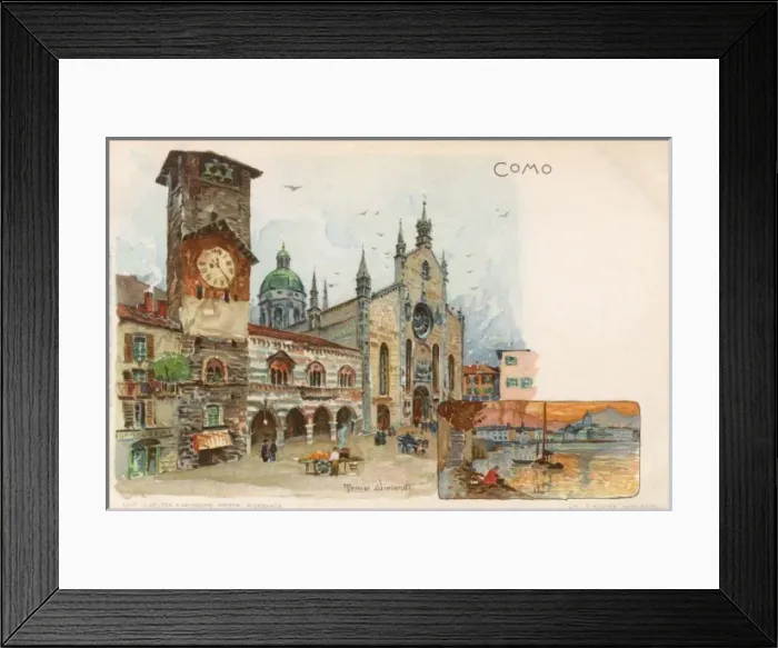 Framed Print : Como, Italy Framed Print : Como, Italy