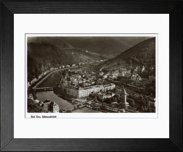 Framed Print : Bad Ems, Germany Framed Print : Bad Ems, Germany