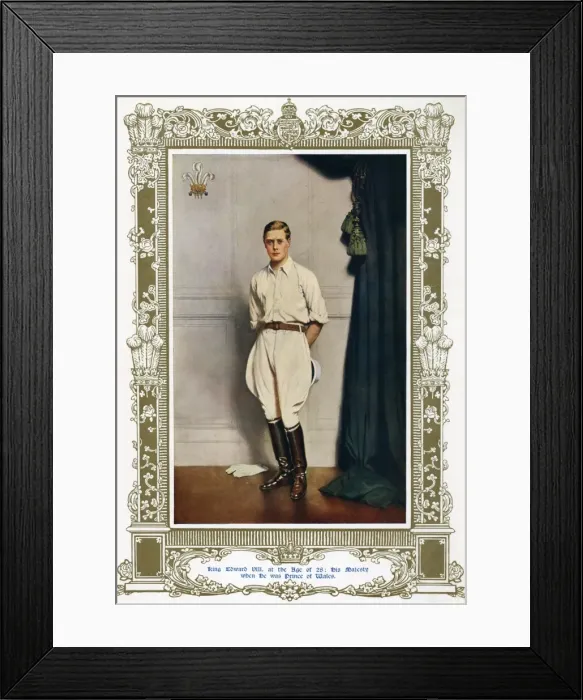 Framed Print : Scan 4. ILN Coronation (Edw VIII) number - Scan 4 Framed Print : Scan 4. ILN Coronation (Edw VIII) number - Scan 4