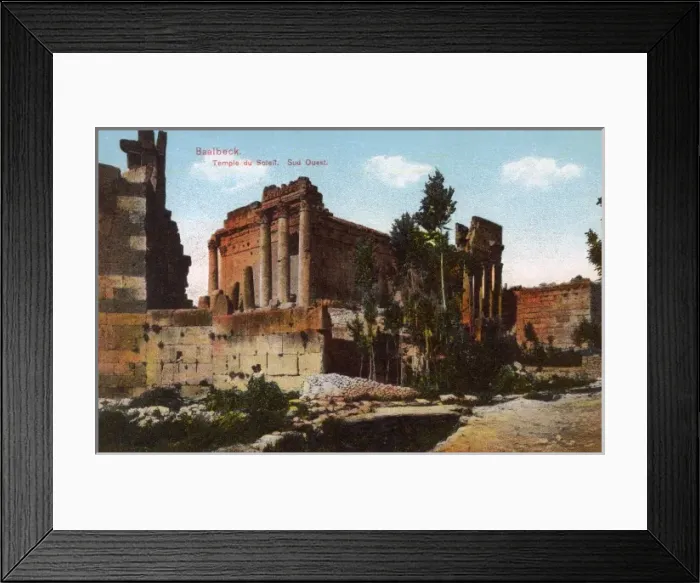 Framed Print : Baalbek - The Acropolis Framed Print : Baalbek - The Acropolis