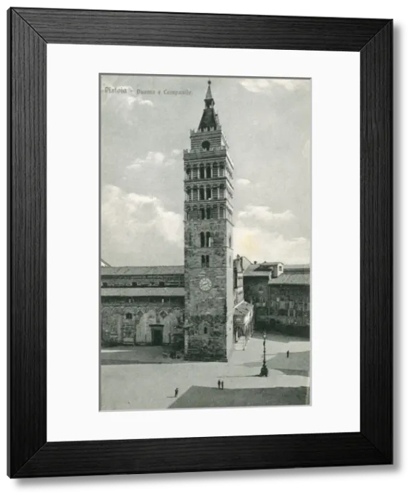 Framed Print : Pistoia, Italy - Cathedral and Belltower Framed Print : Pistoia, Italy - Cathedral and Belltower