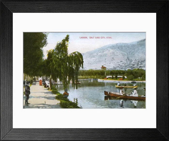 Framed Print : Lagoon - Salt Lake City, Utah, USA Framed Print : Lagoon - Salt Lake City, Utah, USA
