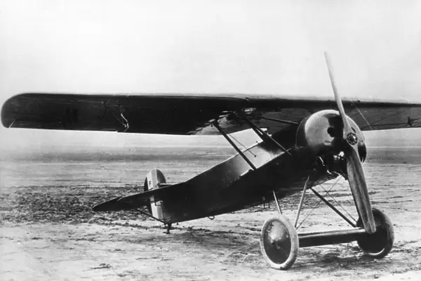 German Fokker D VIII fighter plane, WW1