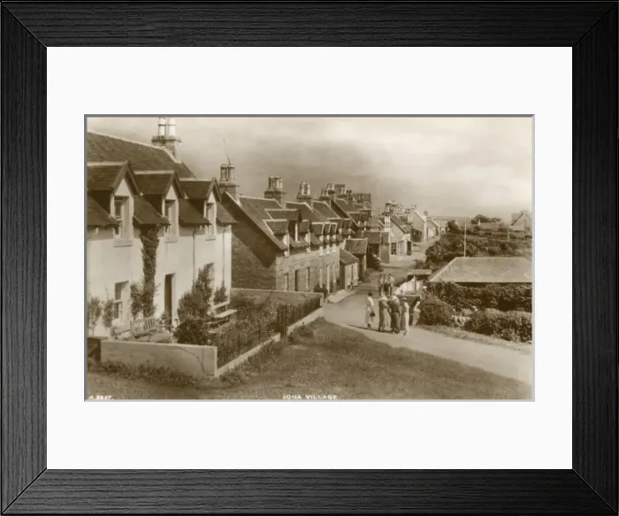 Framed Print : Iona Village - Scotland Framed Print : Iona Village - Scotland