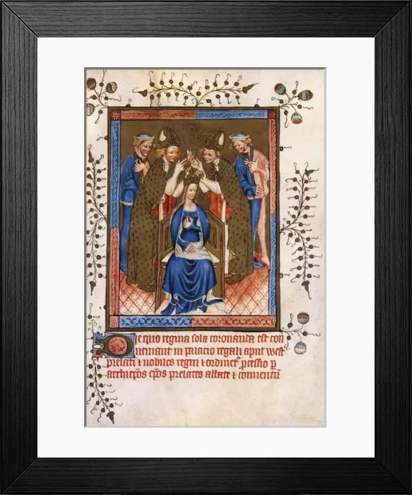 Framed Print : The Crowning of a Queen Framed Print : The Crowning of a Queen