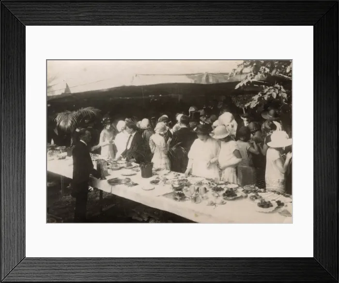 Framed Print : King George V Birthday Tea Party - Istanbul Embassy Framed Print : King George V Birthday Tea Party - Istanbul Embassy