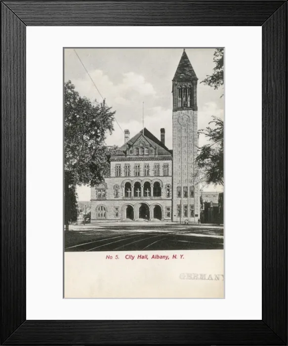 Framed Print : City Hall, Albany, New York State, USA Framed Print : City Hall, Albany, New York State, USA