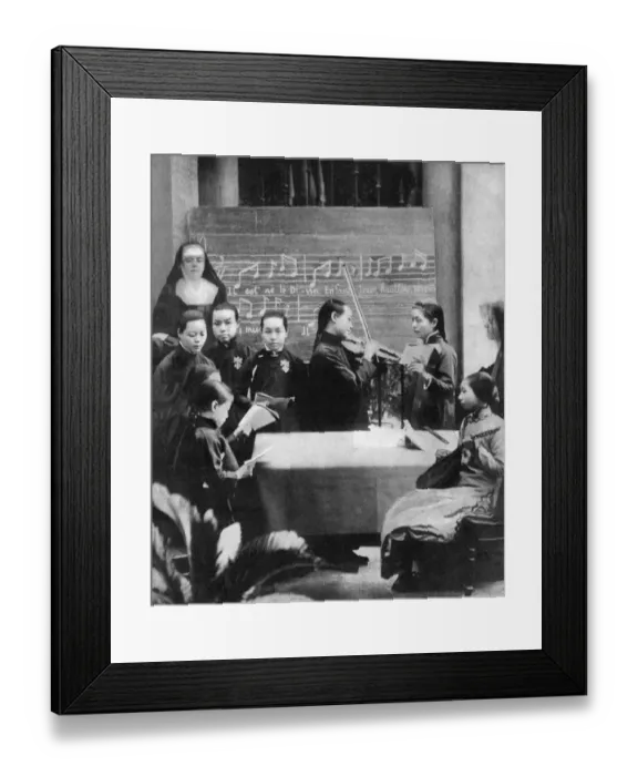Framed Print : Christmas at Canton, 1911 Framed Print : Christmas at Canton, 1911