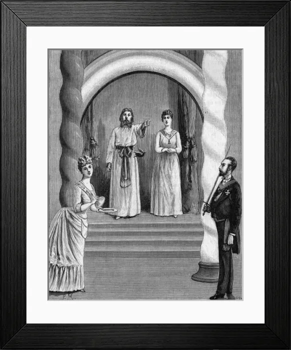 Framed Print : The Ladys Lodge - Rite of Passage Framed Print : The Ladys Lodge - Rite of Passage
