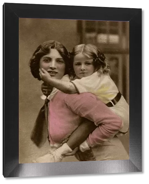 Gladys Cooper with daughter Joan Buckmaster