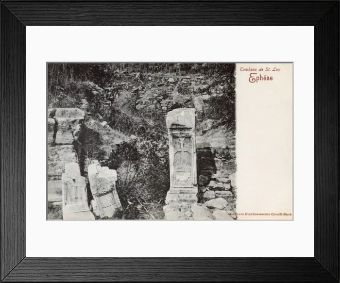 Framed Print : Selcuk, Turkey - Ruins - The Tomb of St Luke Framed Print : Selcuk, Turkey - Ruins - The Tomb of St Luke