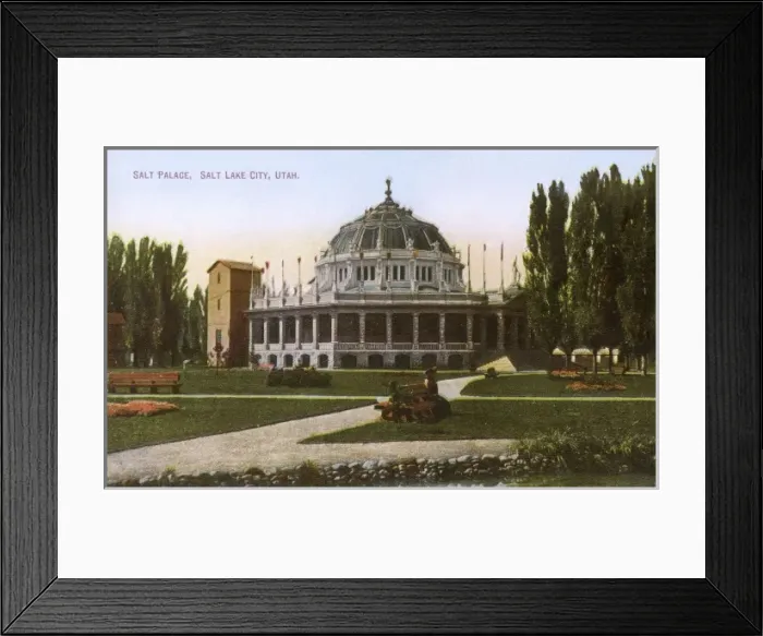 Framed Print : The Salt Palace, Salt Lake City, Utah, USA Framed Print : The Salt Palace, Salt Lake City, Utah, USA