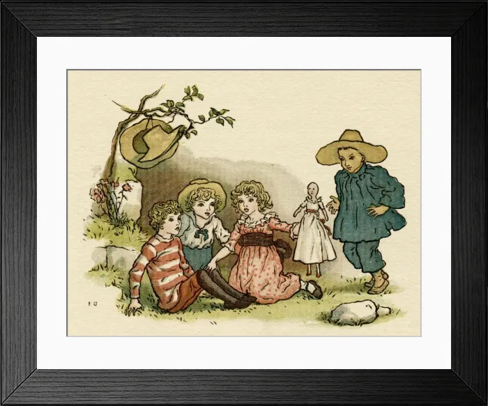 Framed Print : Illustration, The Queen of the Pirate Isle Framed Print : Illustration, The Queen of the Pirate Isle