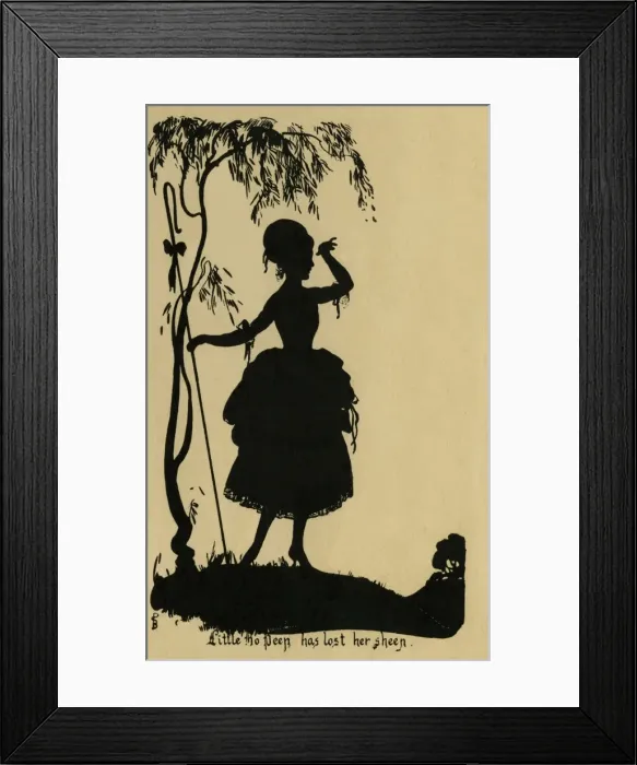 Framed Print : Little Bo Peep Framed Print : Little Bo Peep